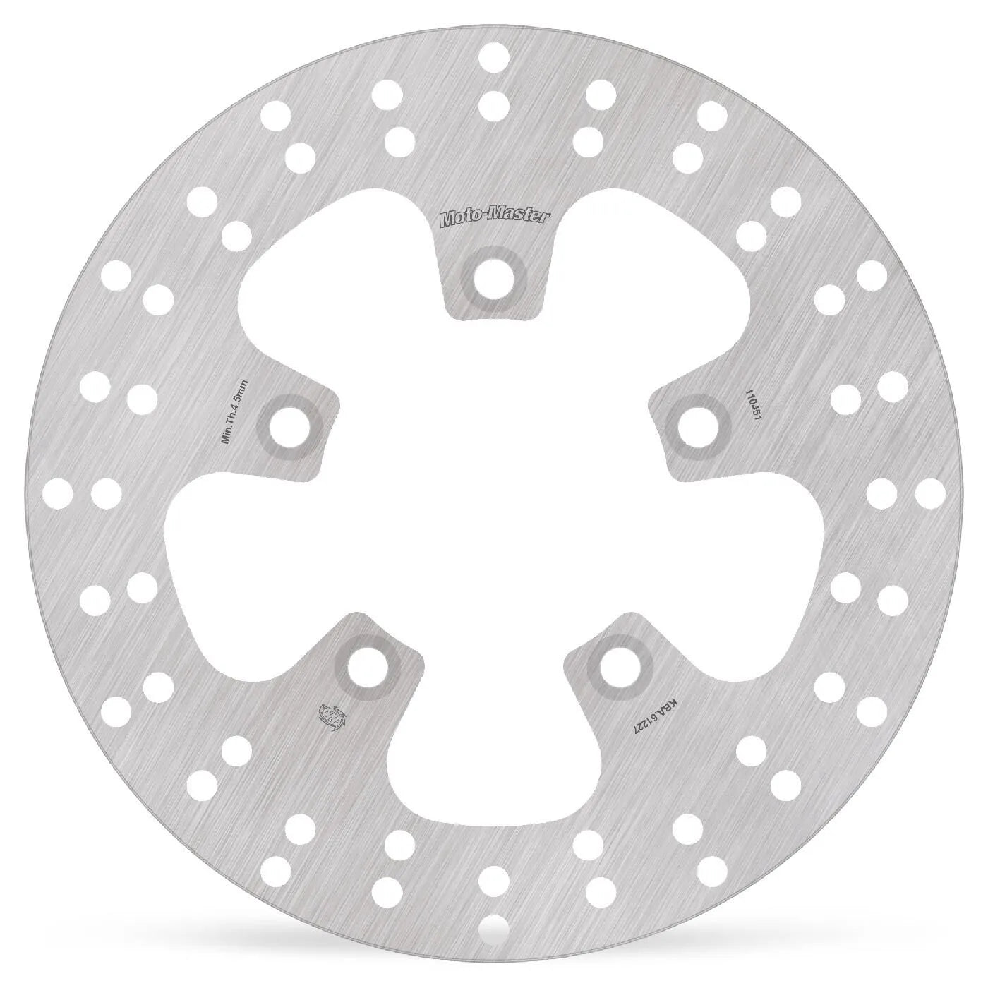 Moto-master Halo Series Bageste Bremse Rotor - Bag