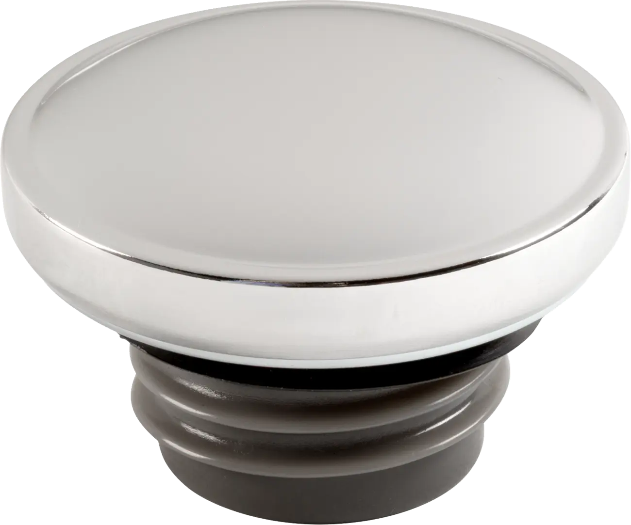 Drag Specialties Screw-in Vented Gas Cap - Chrome