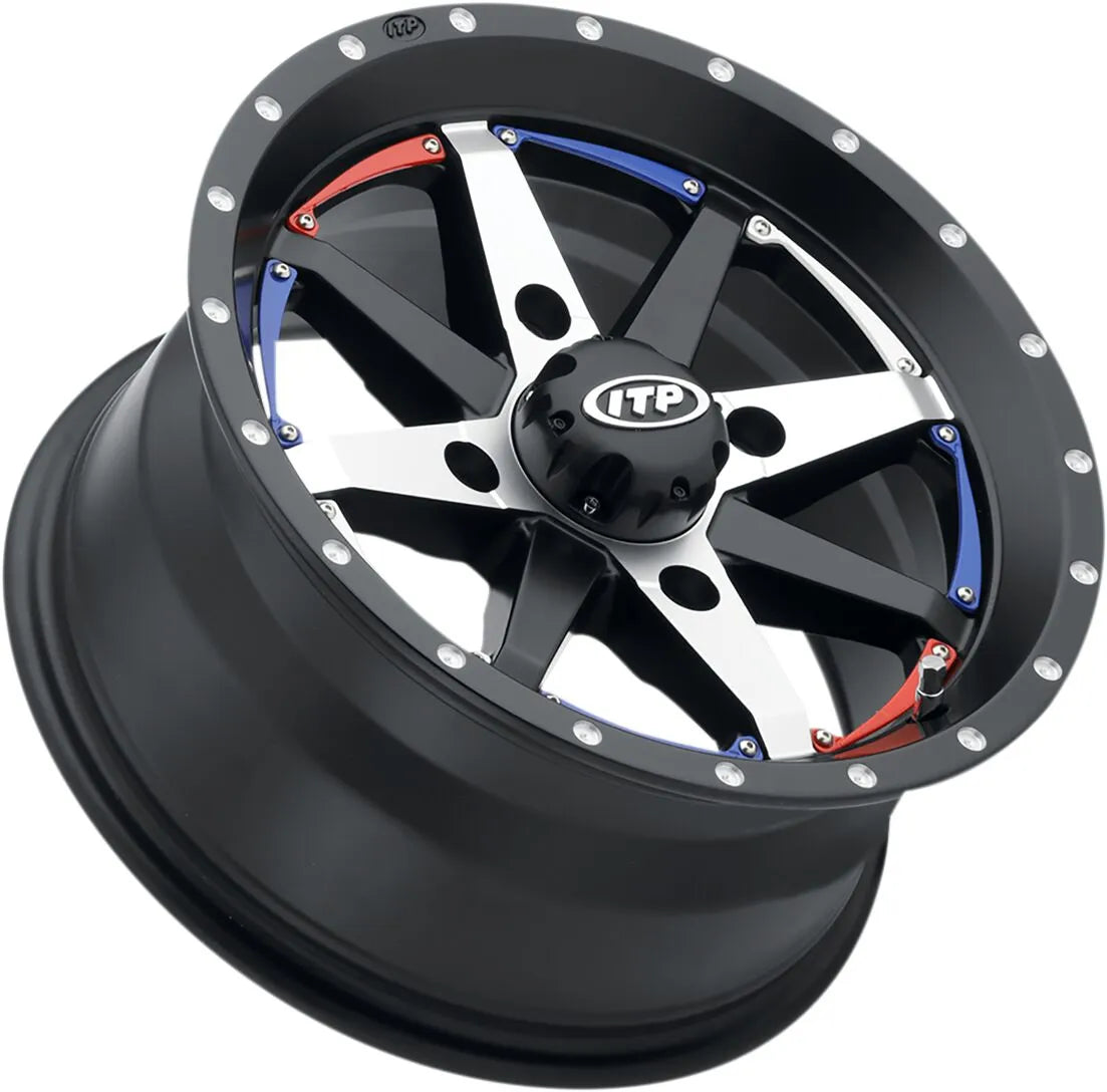 Itp Cyclone Wheel - Black, Machined, Matte - 14"
