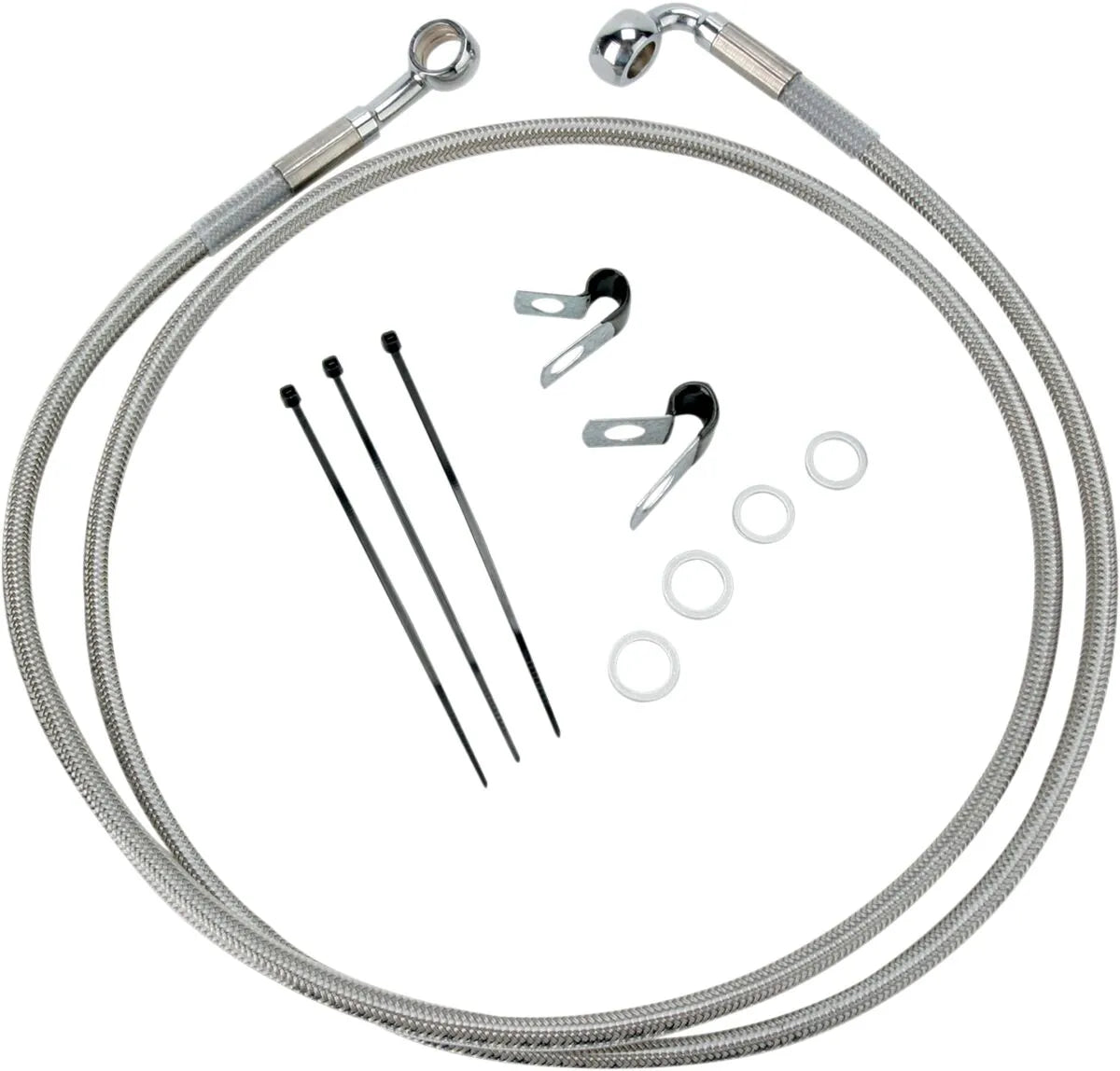 Drag Specialties Forlænget Bremse Slange Kit 52"