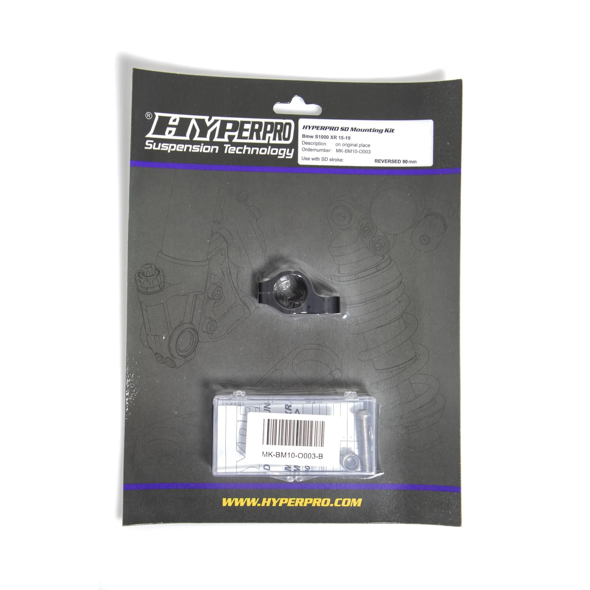 Hyperpro Steering Damper Mounting Kit