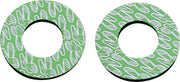 Renthal Grip Donutz - Green Handlebar Grips