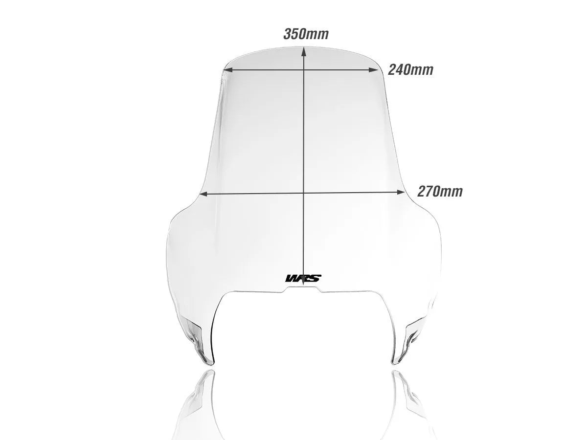Wrs Windscreen - Enhanced Rider Protection