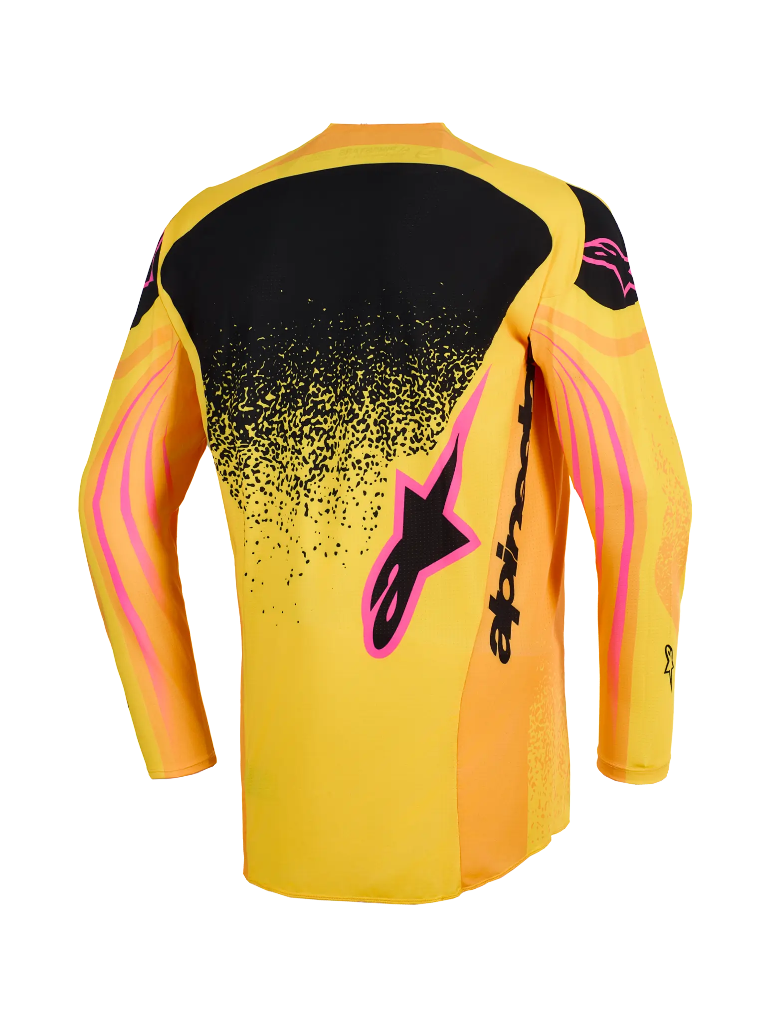 Alpinestars Techstar Nomur Jersey - Pink/Yellow/Orange