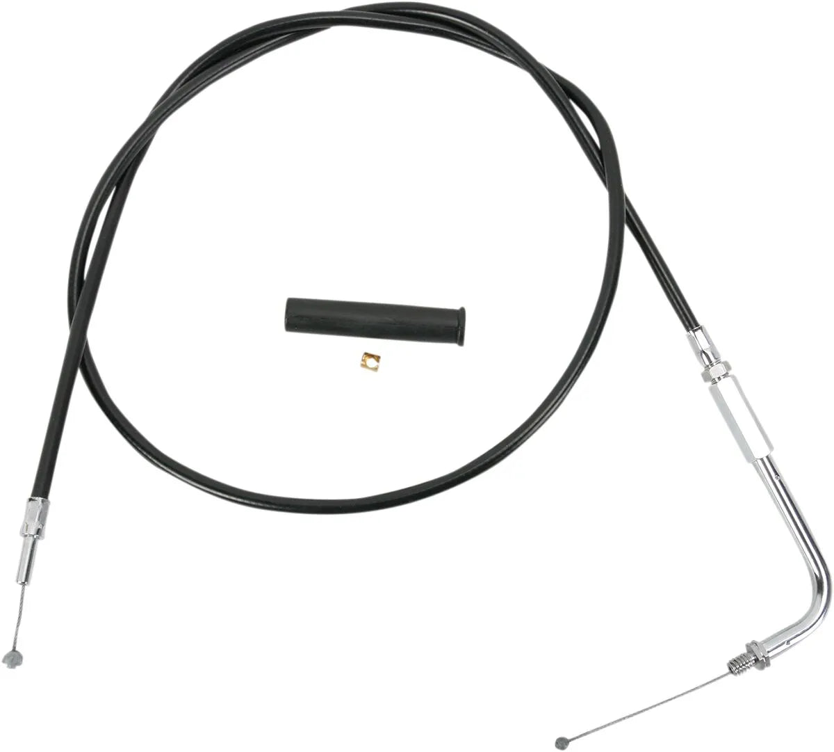 DRAG SPECIALTIES Black Vinyl Throttle Cable