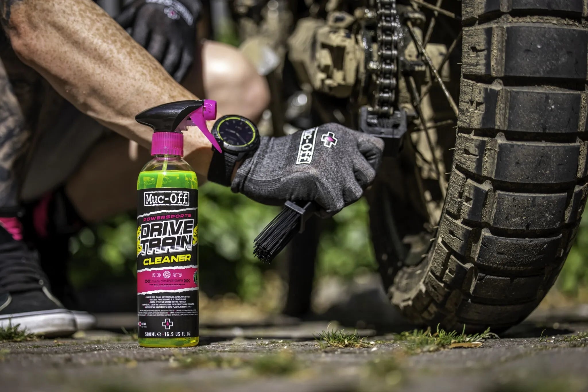 Muc-off Drivetrain Cleaner For Motorcycles