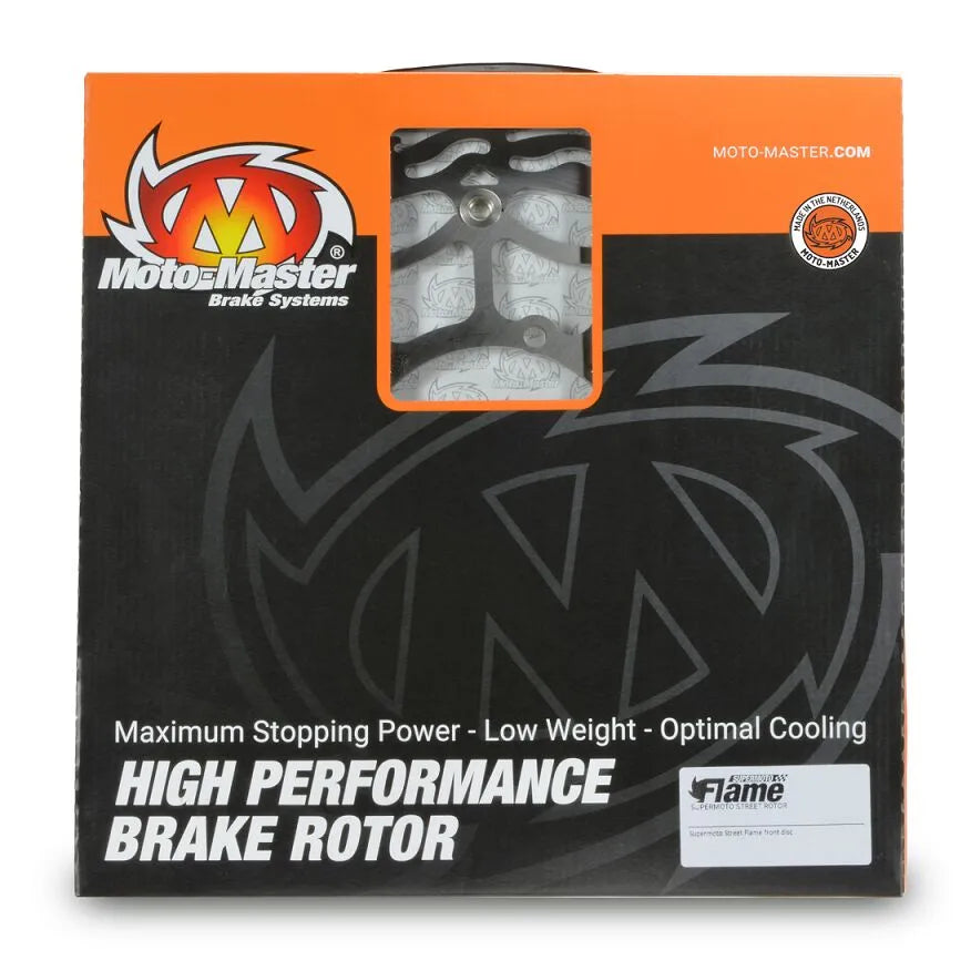 Moto-master Flame Series Supermoto Street Bremseklodser 320mm - Foran