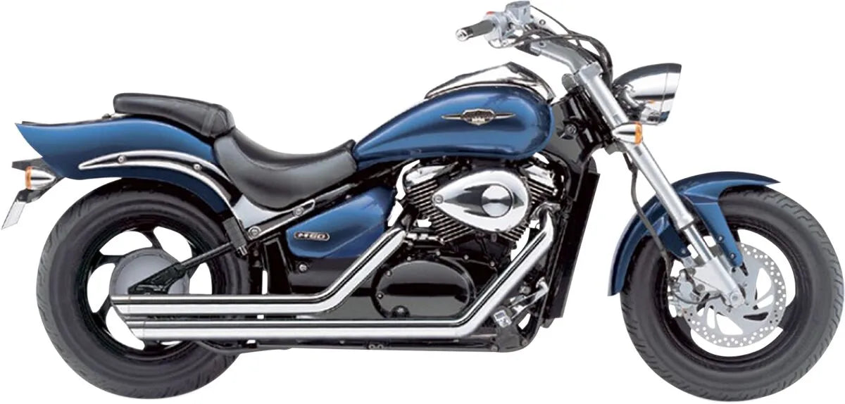 Cobra Streetrod Slashdown Udstødningssystem - Krom 2-i-2