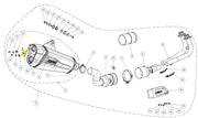 Akrapovic Lyddæmper Beslag