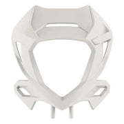 Polisport White Headlight Mask - Front