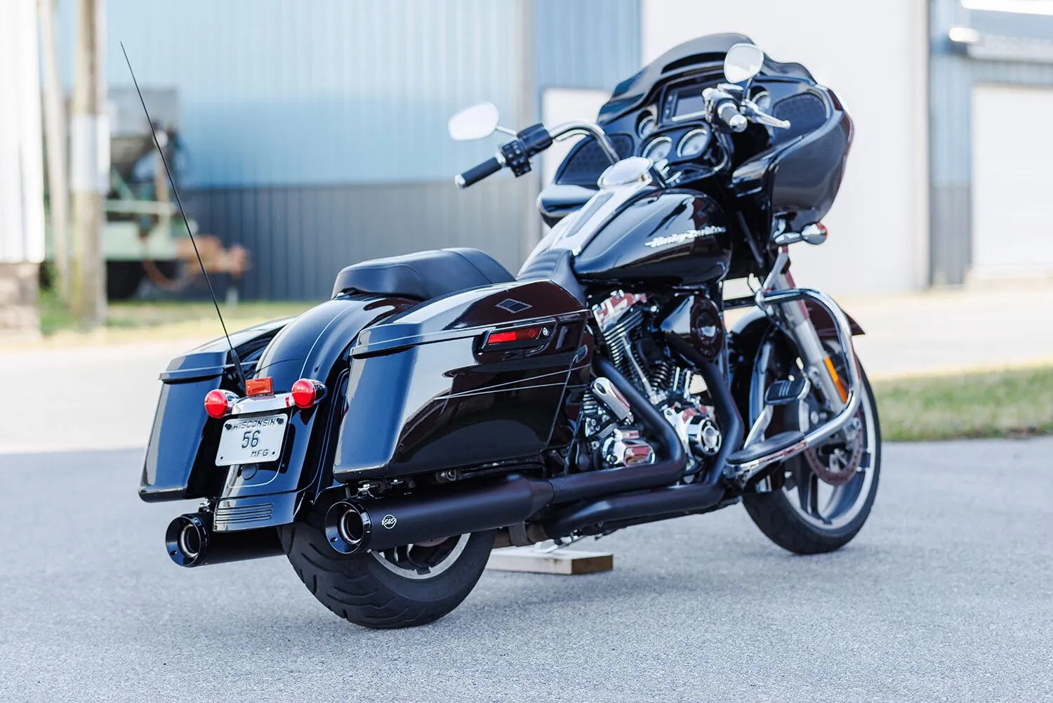 S&S Cycle GNX Slip-on Lyddæmpere - Aggressiv Lyd
