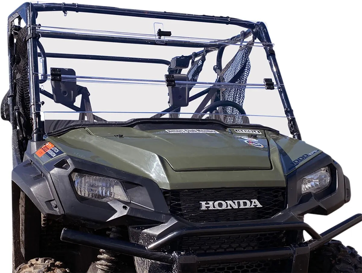 Moose Offroad Deluxe Full Folding Windshield