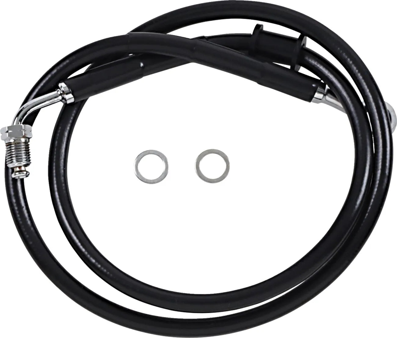 Drag Specialties Forlænget Bremse Slange Til Abs - 36.75"