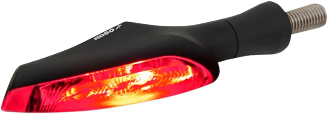 Koso North America Led Indicator - Black Matte