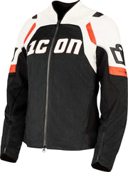 Icon Women's Contra3™ Jacket - Black/Orange/White