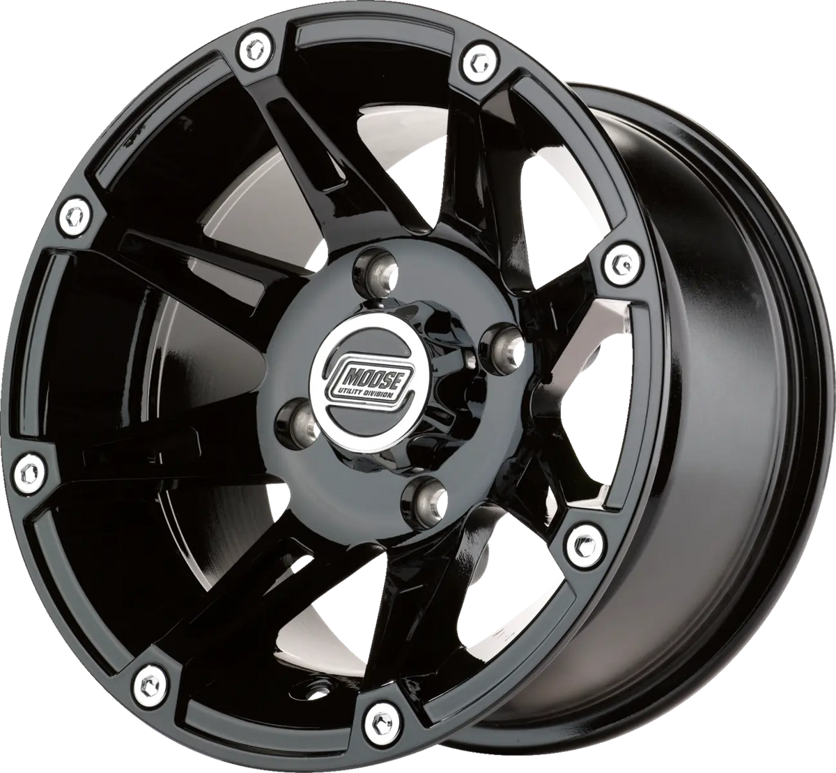 Moose Offroad 387X Wheel 14x7 4/136 4+3 Black