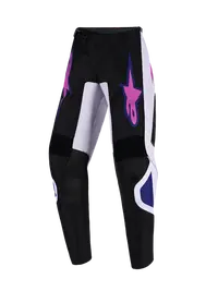 Alpinestars Youth Fluid Grid Off-road Pants - Black/Gray/Purple