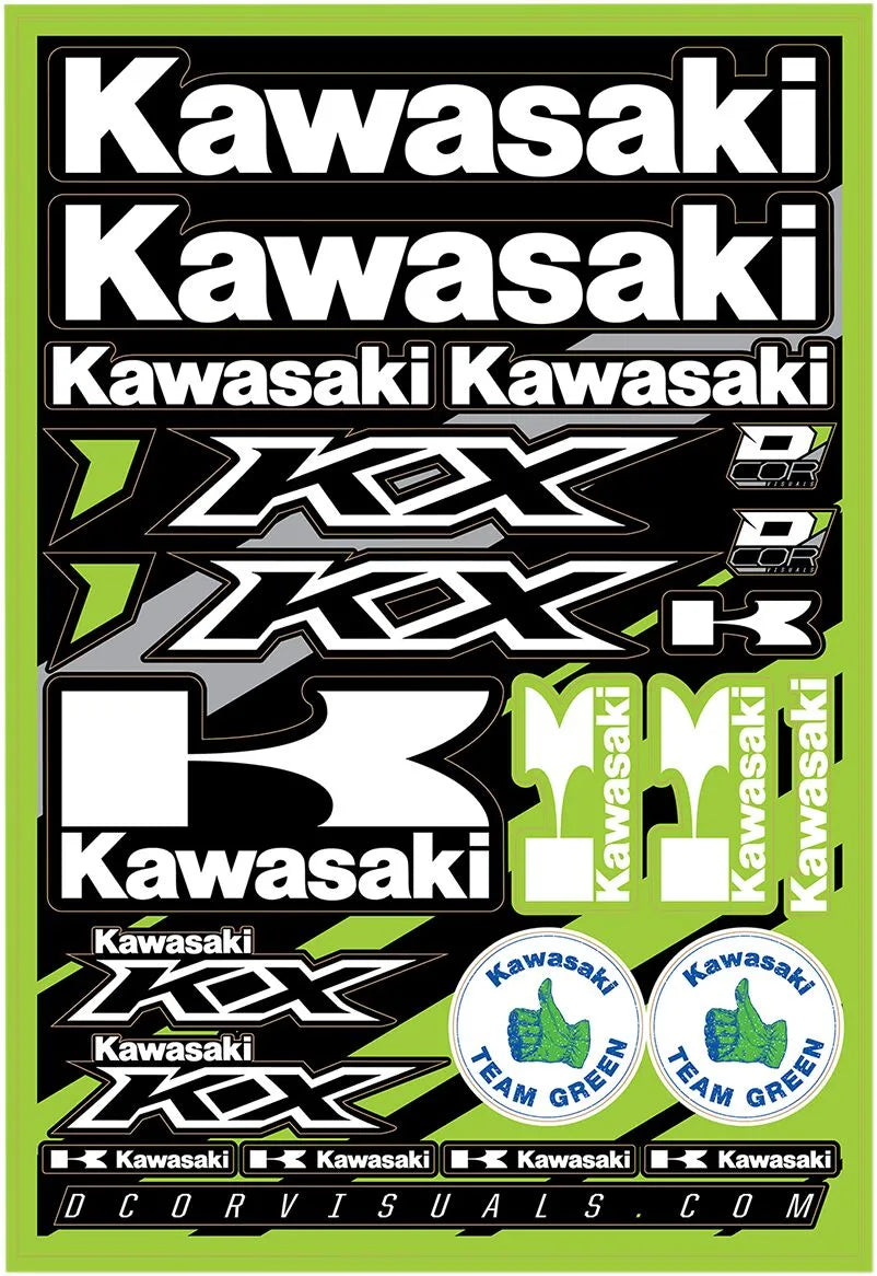 D'cor Visuals Decal Sheet - Yamaha Racing Graphic