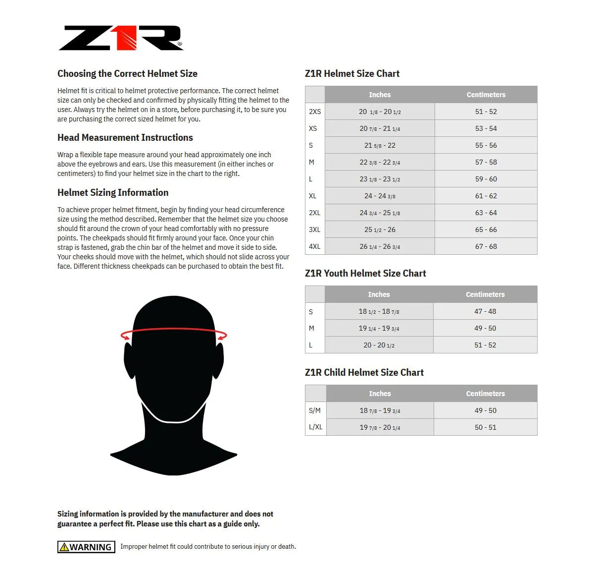 Z1r Talon Helmet - Full Face - Matte Black