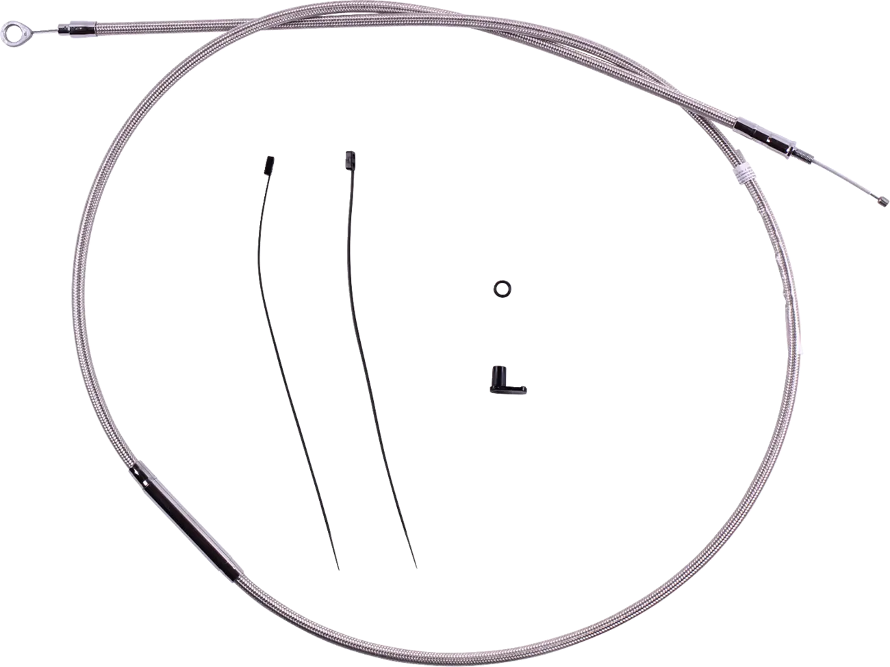 Magnum Shielding Redesigned Polished Stainless Clutch Cable