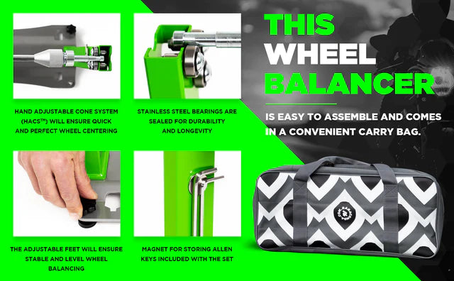 Rabaconda Motorcycle Wheel Balancer