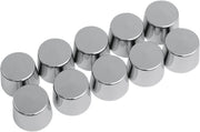 Drag Specialties Chrome Bolt Covers for Harley-Davidson Engines