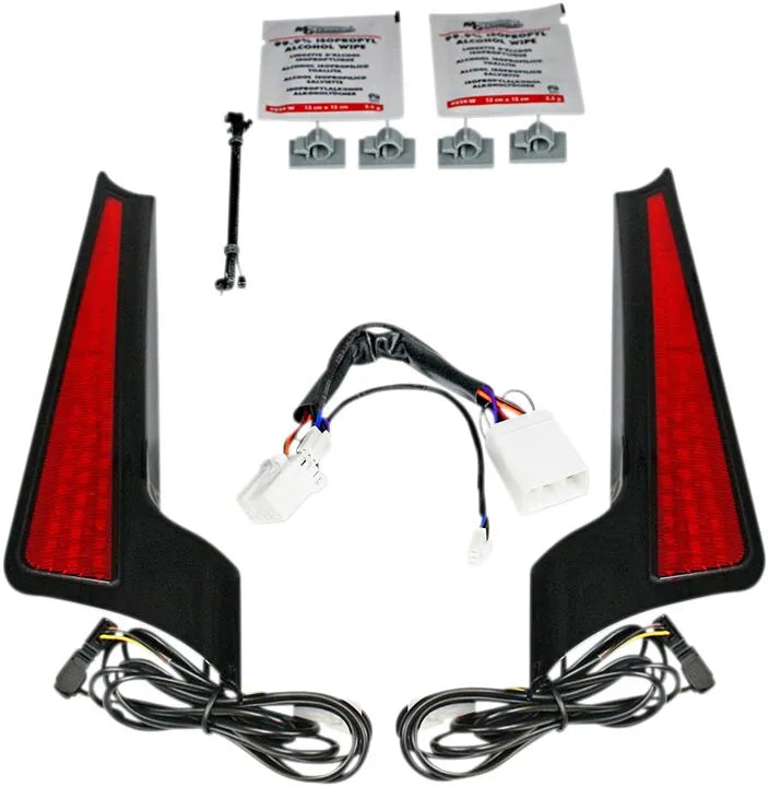 Custom Dynamics Fascia Led Panels - Red