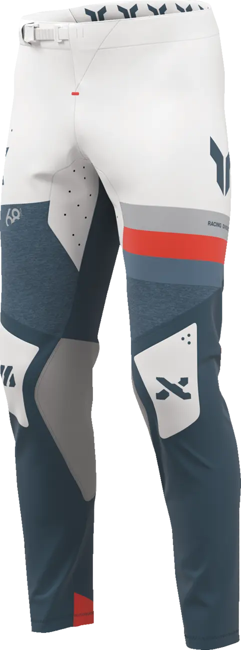 Thor Sportmode League Pants - Blue/Light Gray/Red/White