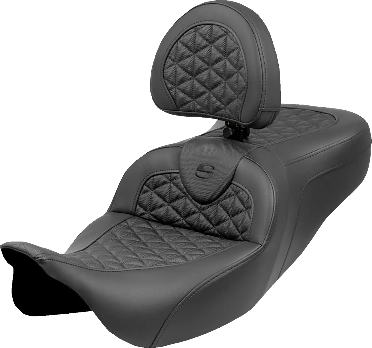 Saddlemen Extended Reach Roadsofa Tri Gripper Seat - For Harley Davidson