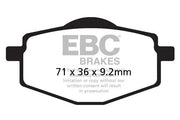 Ebc Sfa-hh Series Sintrede Scooter Bremseklodser - Foran & Bag