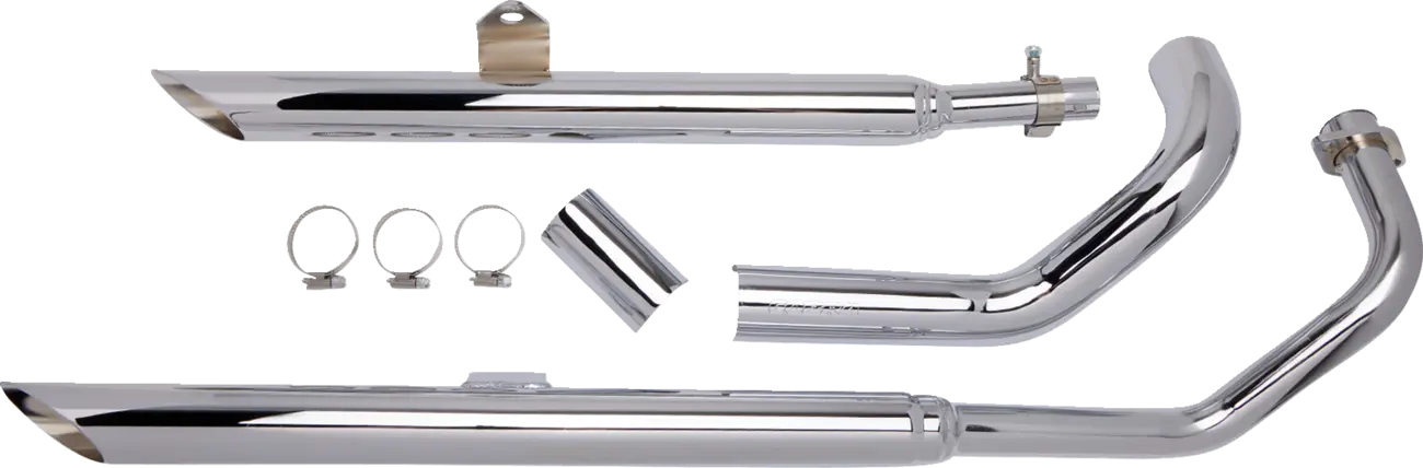 Cobra Drag Pipes Exhaust System Full System Chrome