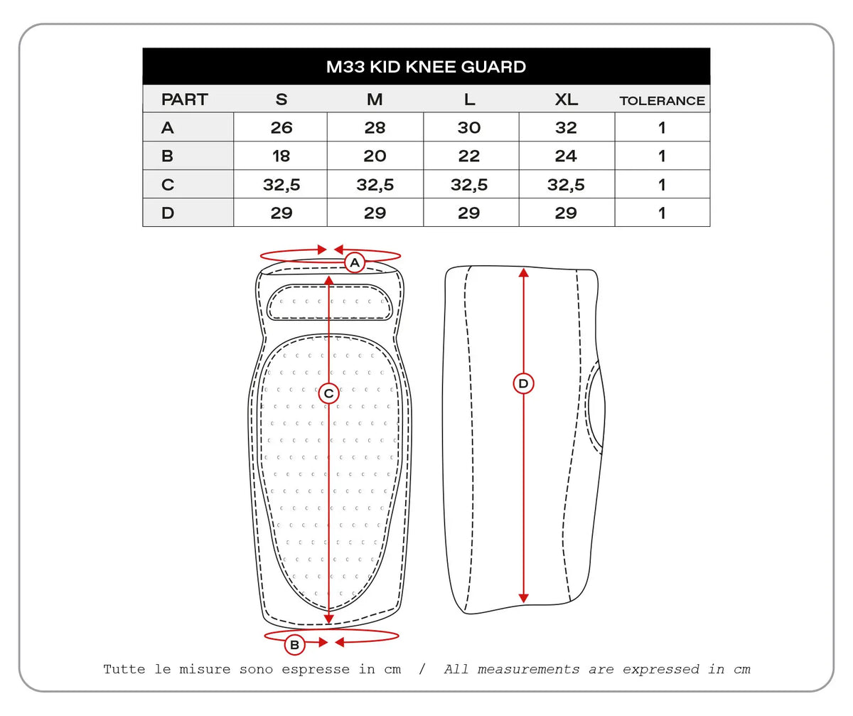 UFO Youth M33 Knee Guards