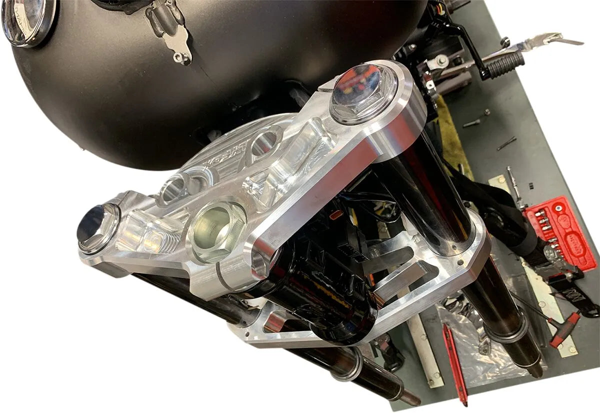 Slyfox Custom 49 Mm Triple Tree For Harley-davidson