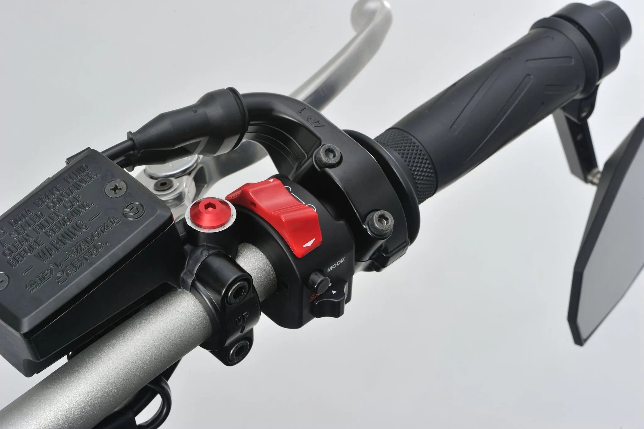 Daytona Mirror Plug Bolt M10 X 1.25 Red