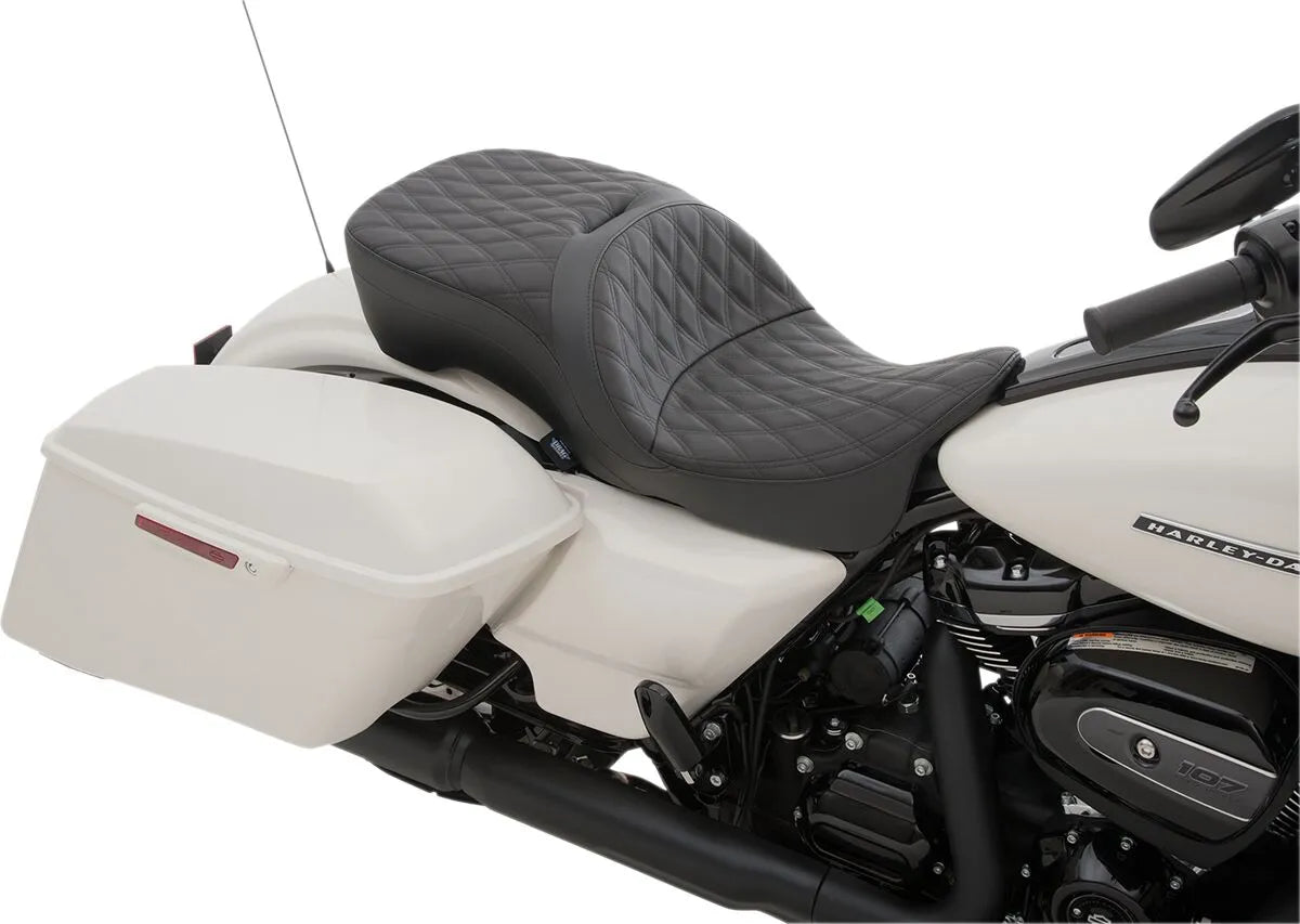 Drag Specialties Large Touring Seat - For Harley Davidson