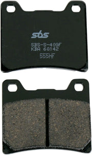 Sbs Hf Street Keramiske Bremseklodser - Organisk Blanding - For & Bag