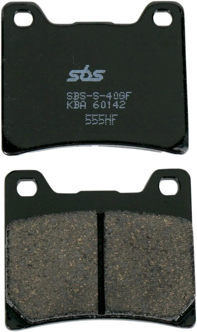 Sbs Hf Street Keramiske Bremseklodser - Organisk Blanding - For & Bag