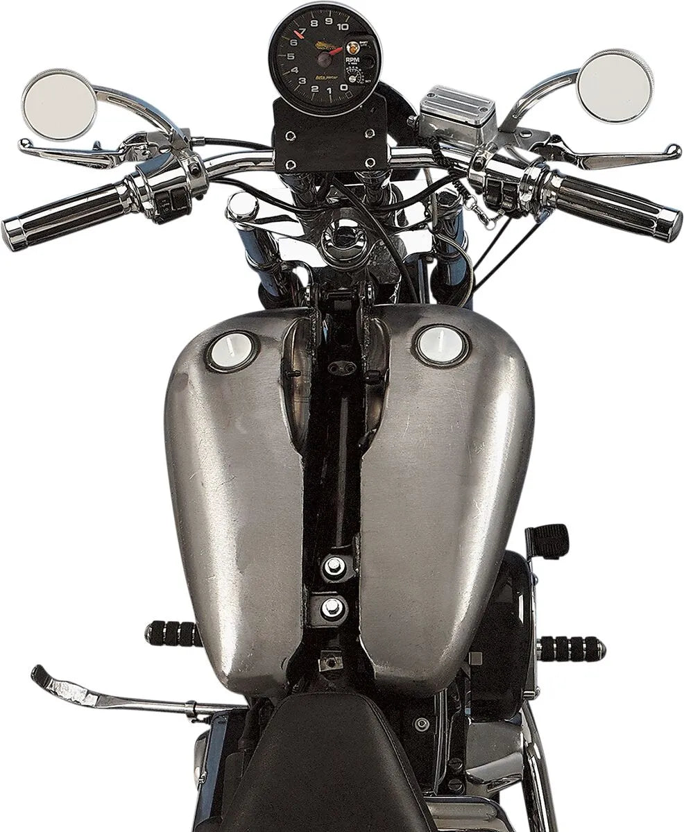 Drag Specialties Fat Bob Flatside Gas Tank - 18.9L - Raw - 011242-BX36
