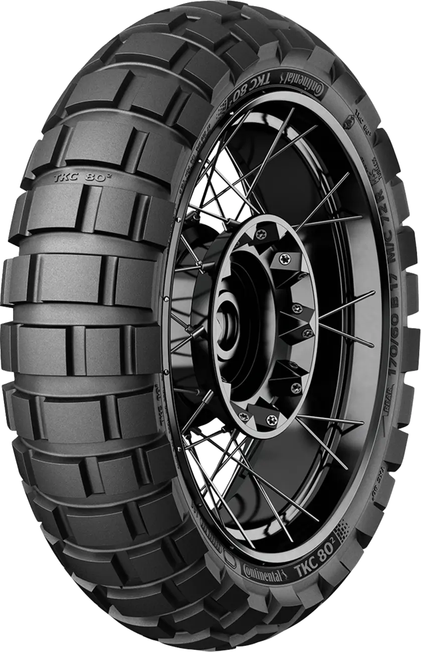 Continental TKC 80² Motorcycle Tire 170/60B17 72R