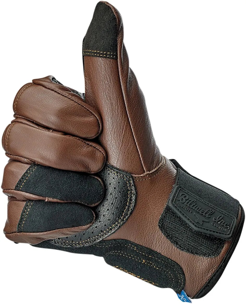 Biltwell Belden Gloves - Black/Chocolate