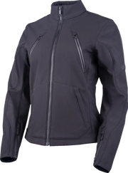 Icon Women's Merc3™ Textile Motorcycle Jacket - Black