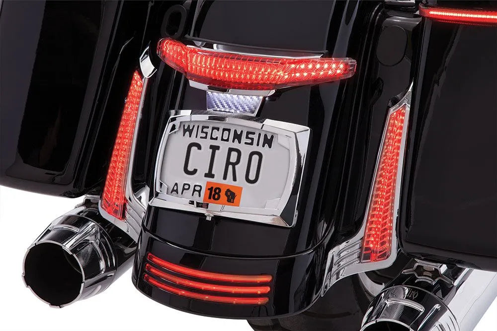 Ciro Latitude Led Taillight License Plate Mount