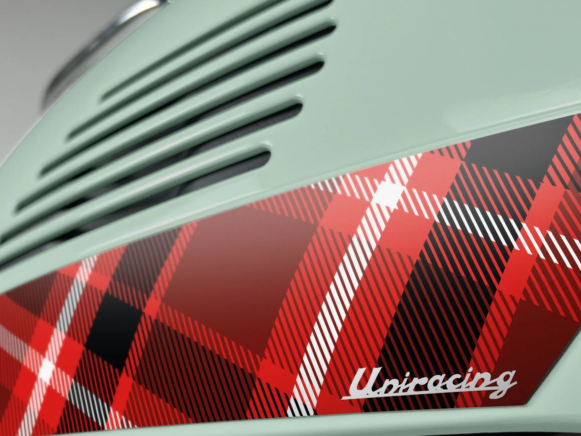 Uniracing Decal Kit In Red For Motorcycles