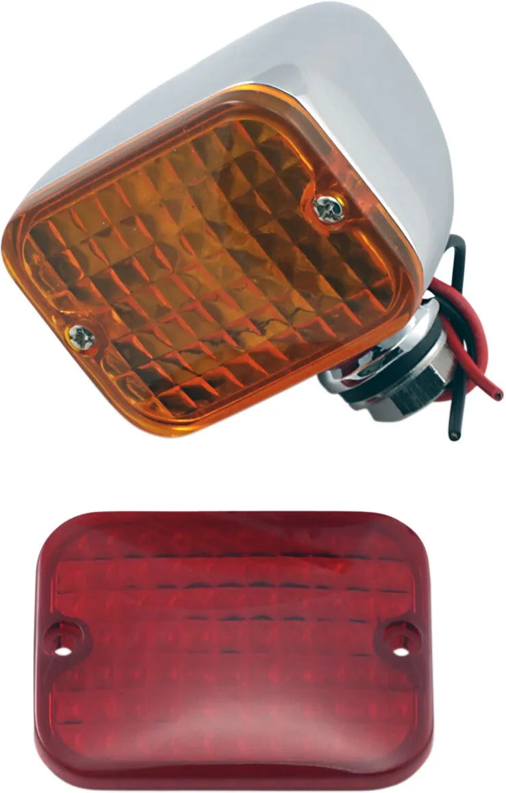 Drag Specialties Rectangular Marker Lights