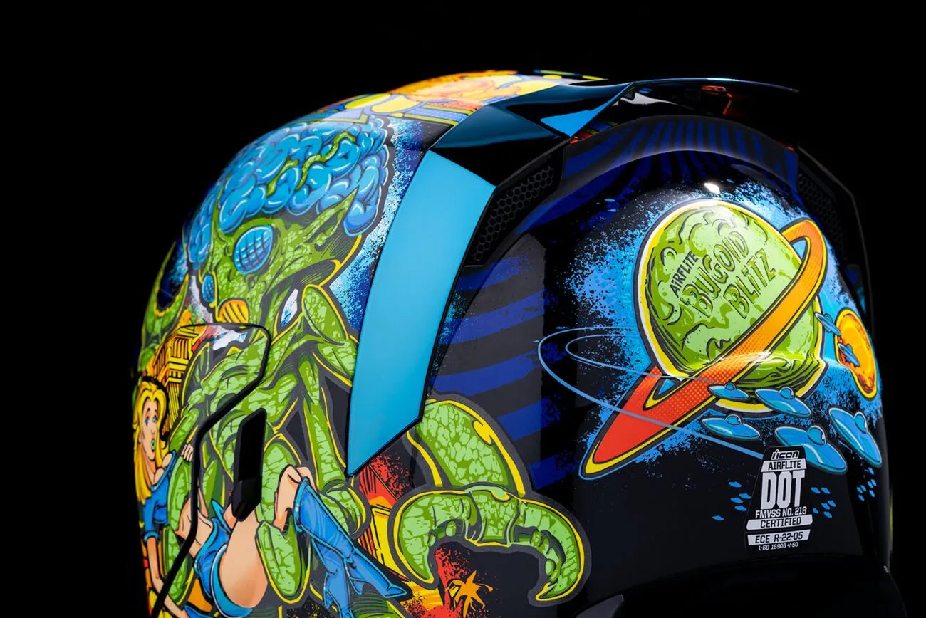 Icon Airflite Bugoid Blitz Full Face Helmet