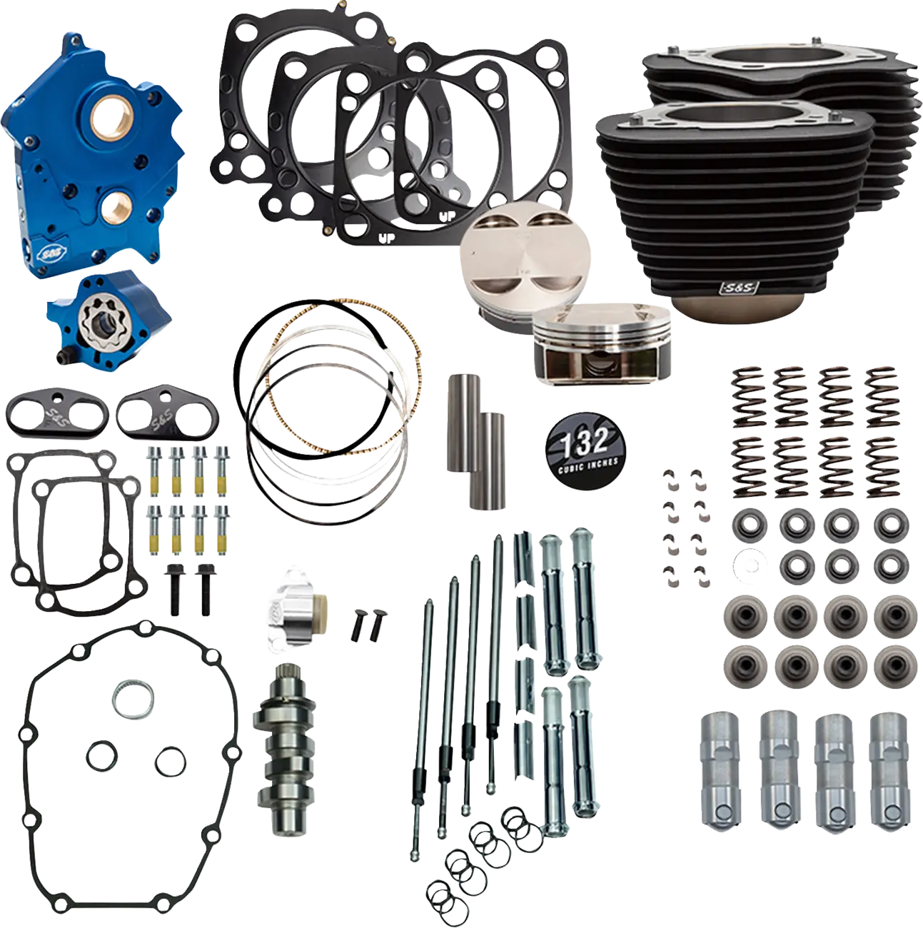 S&S Cycle 132" Power Package for M8 Engines