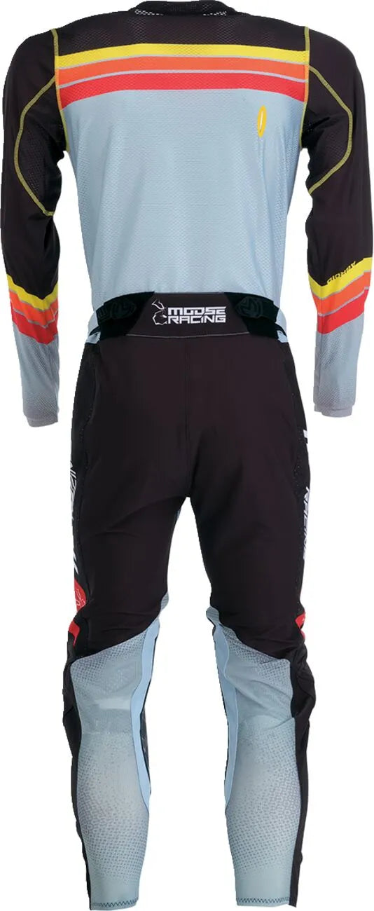 Moose Offroad Agroid Jersey - Black/Gray/Yellow