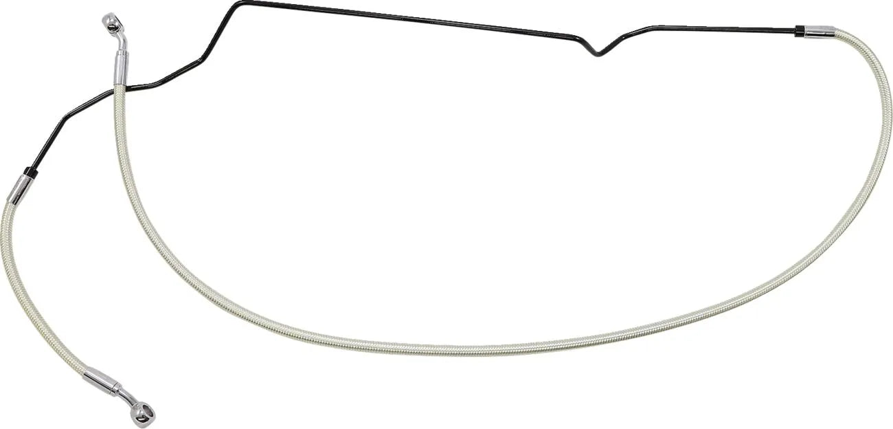 Magnum Shielding Flettet Forreste Bremse Slange Til Abs