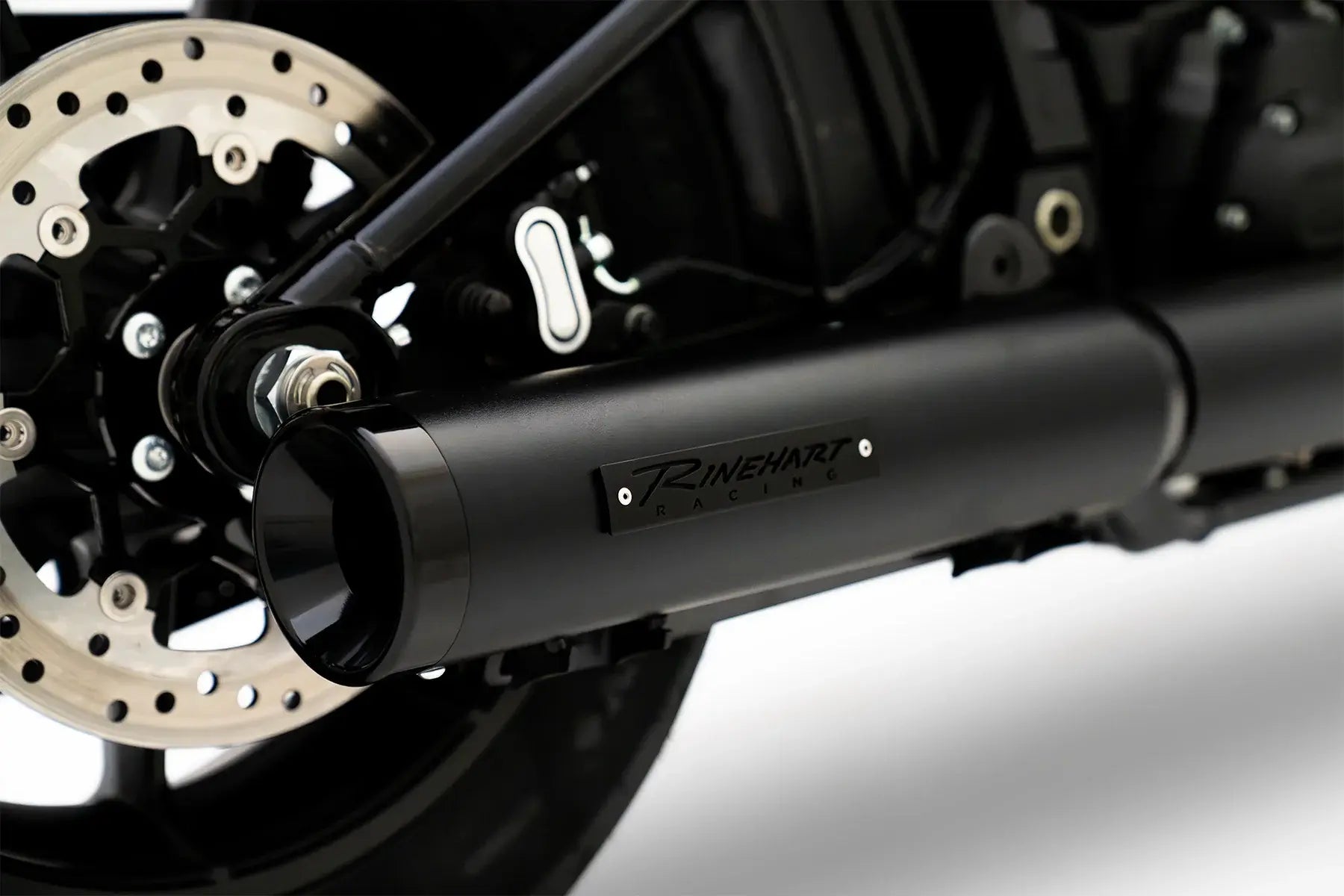Rinehart Racing 4" Hp40 Slip-on Lyddæmper Til Softails