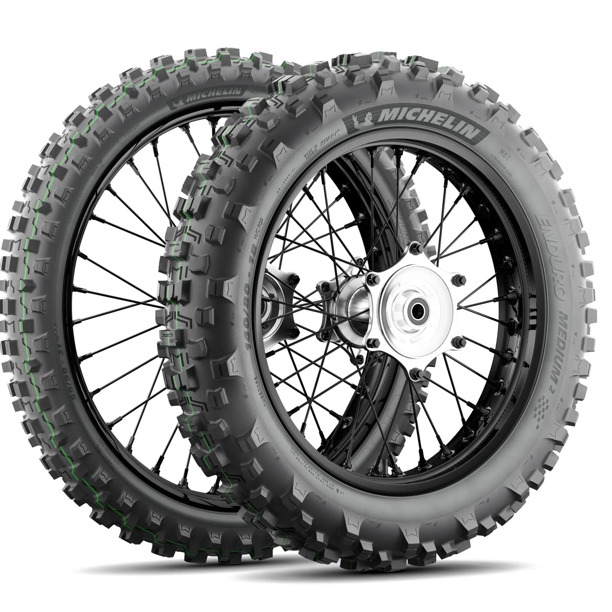 Michelin Enduro Medium 2 Front Tire - 90/100-21 57R - TT